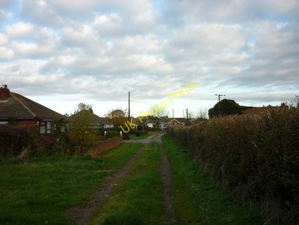 Photo 6"x4" Entering Burn on a public footpath Burn\/SE5928 c2010