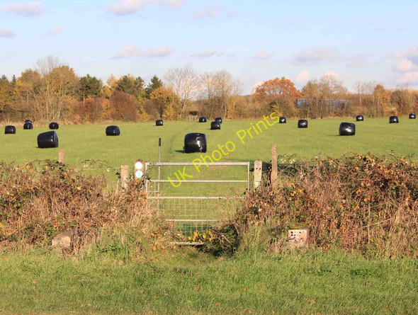 Photo 6"x4" Start of bridleway to Harbury Lighthorne Heath c2010