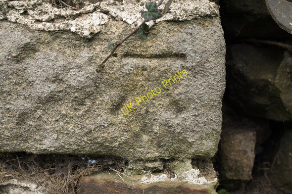 Photo 6"x4" Cut Bench Mark (close-up) Stainburn\/SE2448 c2010