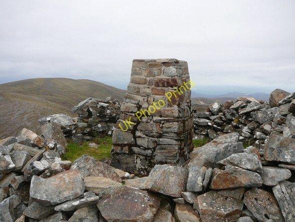 Photo 6"x4" Trig Point on Beinn a' Bha'ach Ard Beinn a' Bh\u00e0thaich \u00c0rd c2010
