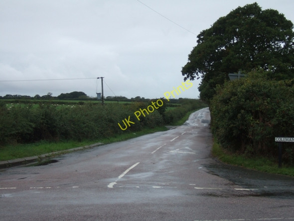 Photo 6"x4" Colemans Lane, looking west Forest Side\/SZ4789 c2010
