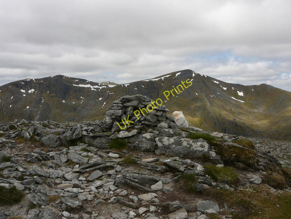 Photo 6"x4" North summit of Carn nan Gobhar Carn nan Gobhar\/NH1834 c2010