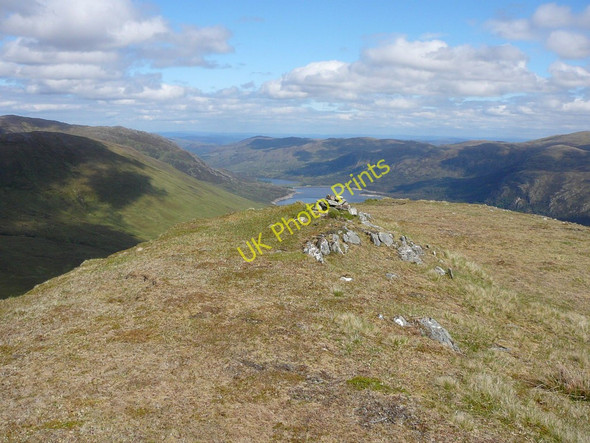 Photo 6"x4" The summit of Mullach a' Ghlas-thuill Mullach a' Ghlas-thuill c2010
