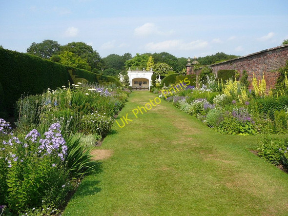 Photo 6"x4" Gardens at Arley Hall Arley c2010