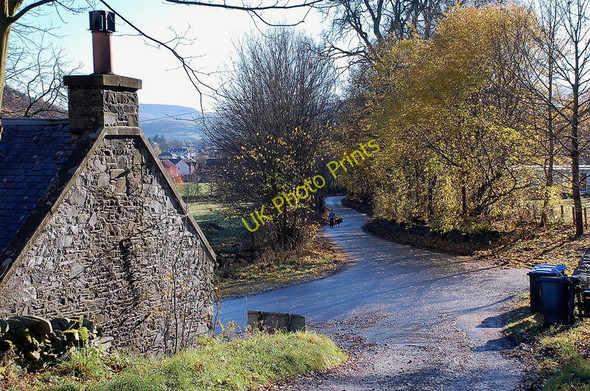 Photo 6"x4" Road at Standalane Peebles\/NT2540 c2010