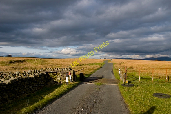 Photo 6"x4" Cattle grid on road to Harterbeck Wray c2010