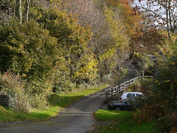 Photo 6"x4" Very minor road heading south from Home Farm Moriah c2010