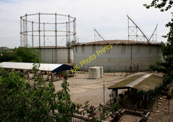 Photo 6"x4" Redundant Gasometers? Chelmsford c2010