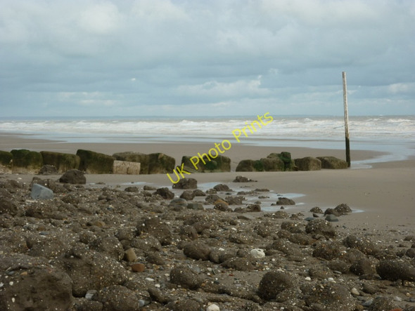 Photo 6"x4" The beach at Double Gates Atwick c2010