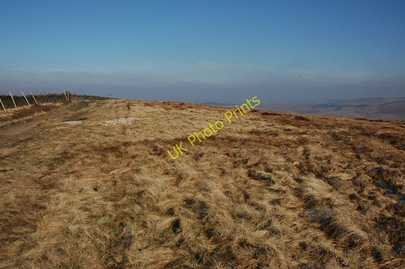 Photo 6"x4" Moorland to the north of the Cat and Fiddle Macclesfield Forest c2008