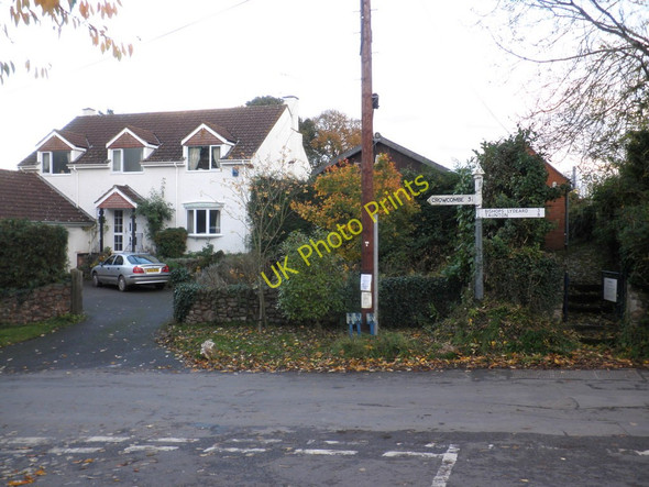 Photo 6"x4" Road junction, Lydeard St Lawrence Lydeard St Lawrence c2010