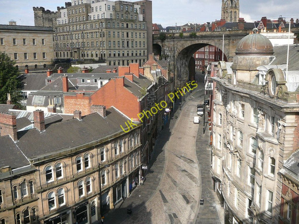 Photo 6"x4" Side (street) from Tyne Bridge Newcastle upon Tyne c2010