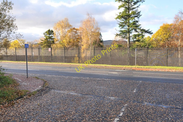 Photo 6"x4" Road junction at Faslane Faslane Port c2010