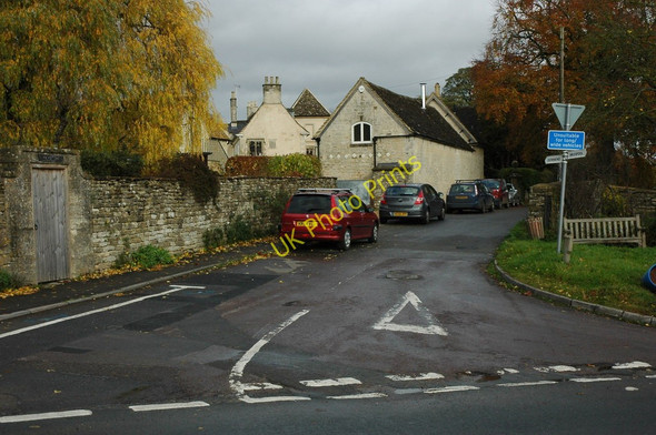 Photo 6"x4" Road in Horsley Nailsworth c2010