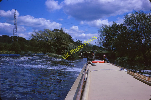 Photo 6"x4" River Avon at Chadbury Lock  (1975) Chadbury c1975