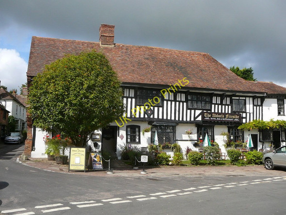 Photo 6"x4" The Abbot's Fireside Public House, Elham Elham c2010
