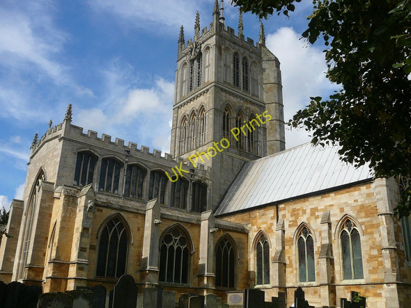Photo 6"x4" Melton Mowbray; St Mary's Church Melton Mowbray c2010