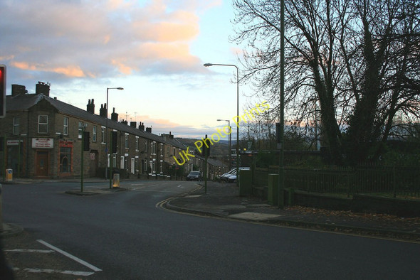 Photo 6"x4" The end of Woolley Lane Hollingworth c2010