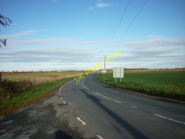 Photo 6"x4" The B1222 towards York Cawood c2010