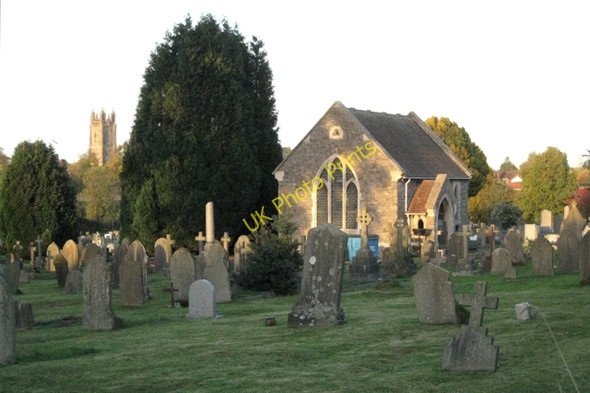 Photo 6"x4" Thornbury cemetery and mortuary chapel Thornbury\/ST6490 c2010