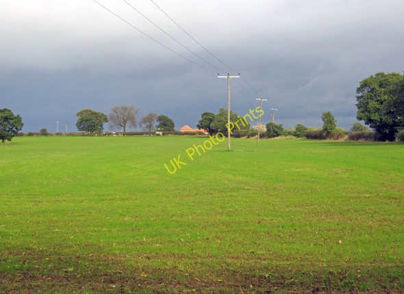 Photo 6"x4" Power lines east of Nut Wood Belle Eau Park c2010