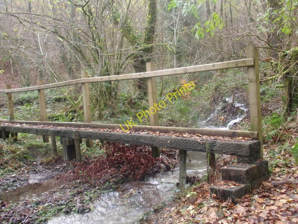 Photo 6"x4" Sleeper bridge, Llanboidy Llanboidy c2010