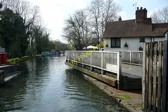 Photo 6"x4" Winkwell swing bridge Bourne End\/TL0206 c2010