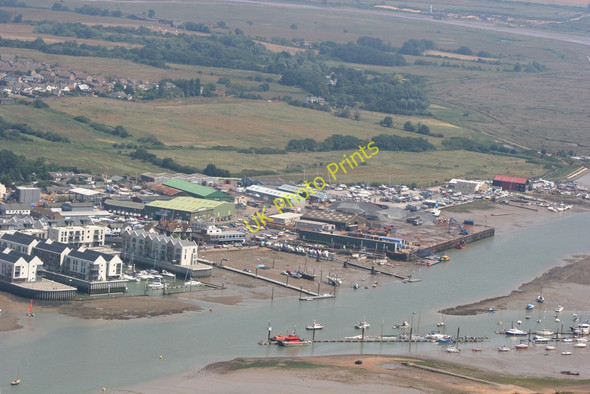 Photo 6"x4" Aerial view of Brightlingsea Brightlingsea c2009