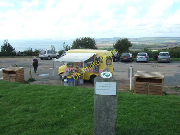 Photo 6"x4" The car park on Gore Down Blackgang c2010