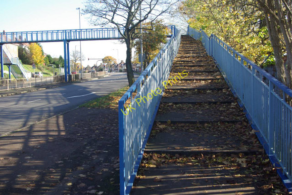 Photo 6"x4" Footbridge over Portway Lodway c2010