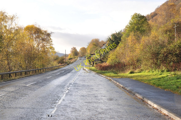 Photo 6"x4" A82 looking south near the John Cobb Memorial Bunloit c2010