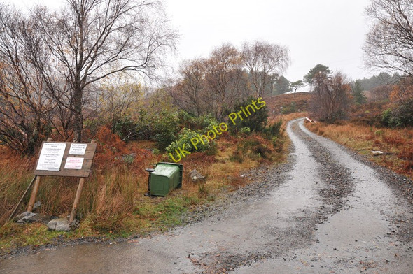 Photo 6"x4" Track to fishing lochs near Morar Beoraidbeg c2010