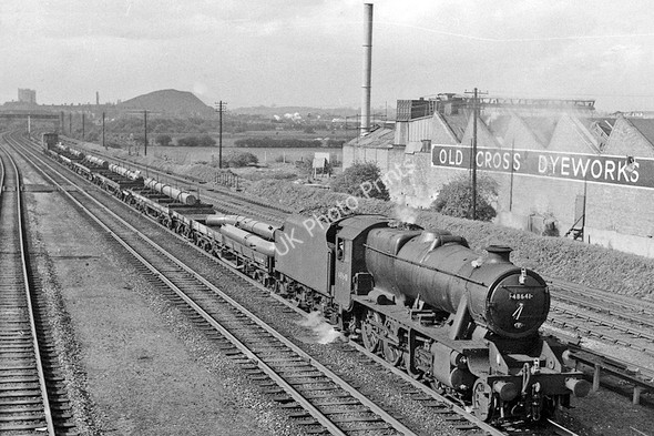 Photo 6"x4" Up freight approaching Stapleford & Sandiacre Station Stapleford\/SK5037 c1962