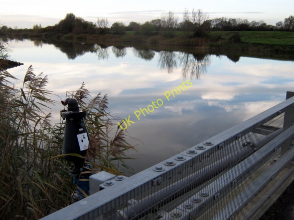 Photo 6"x4" Woolavington Bridge and the Huntspill River Cote\/ST3444 c2010