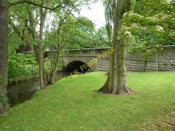 Photo 6"x4" Harewood Road bridge over Keswick Beck Collingham\/SE3845 c2010