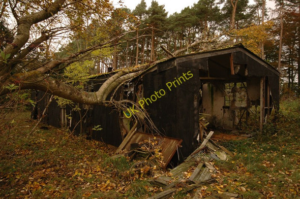 Photo 6"x4" Ruined wartime building near Forres Forres c2006