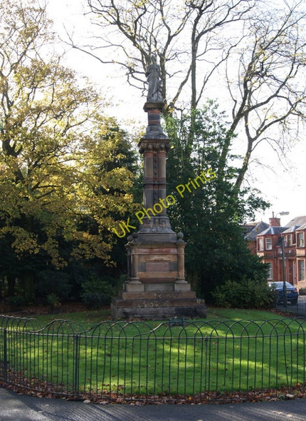 Photo 6"x4" Alexander Marshall MD memorial Kilmarnock c2010