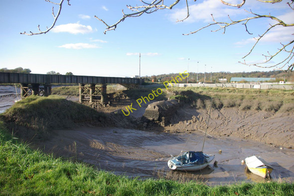 Photo 6"x4" Sea Mills Dock Ham Green\/ST5375 c2010