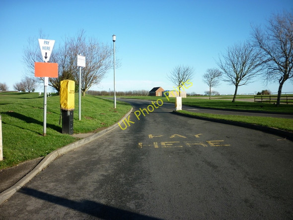 Photo 6"x4" Entrance to Filey Brigg car park Filey c2010