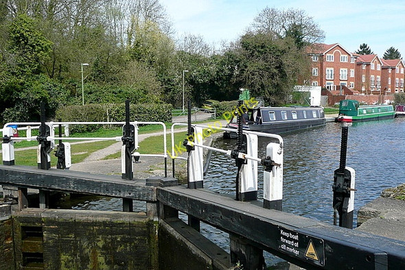 Photo 6"x4" Common Moor lock 79 Watford\/TQ1097 c2010