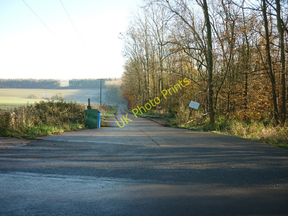 Photo 6"x4" A private road to Welton Wold Farm Brantingham c2010