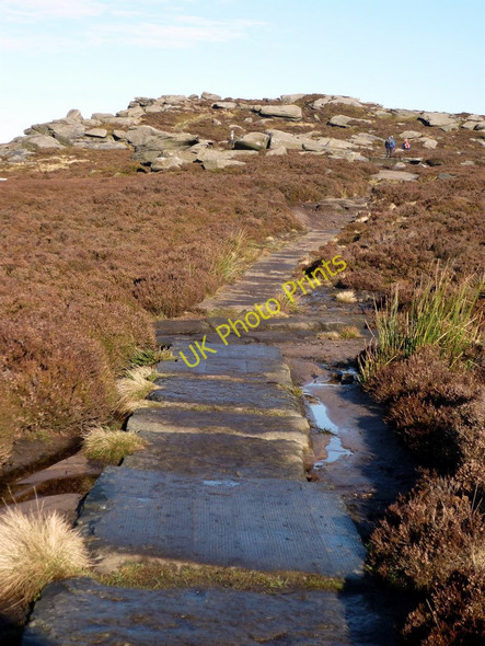 Photo 6"x4" Footpath on Derwent Edge Ashopton c2010