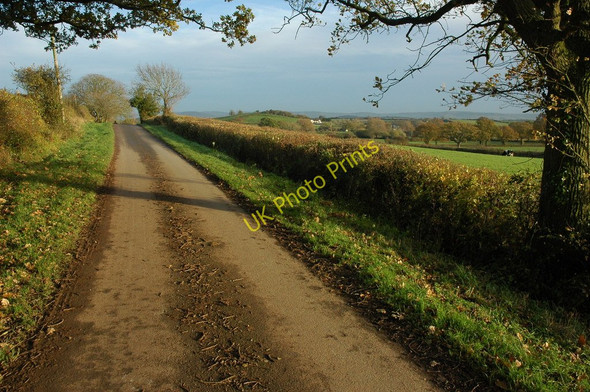 Photo 6"x4" Road to Broken Cross Northwood Green c2010