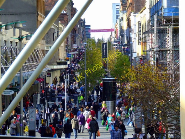 Photo 6"x4" Sauchiehall Street Glasgow c2010