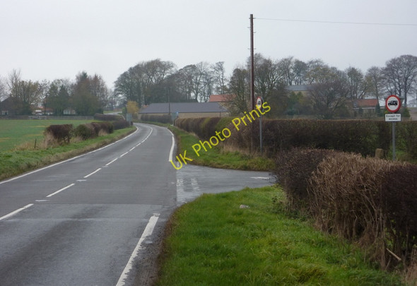 Photo 6"x4" B6417 past Spring Lane and Elmton Park Farm Bolsover c2010