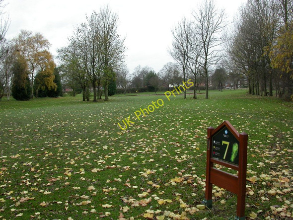 Photo 6"x4" Urmston, golf course Urmston c2010