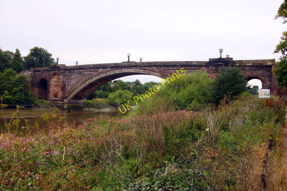 Photo 6"x4" Grosvenor Bridge in Chester Chester c2010