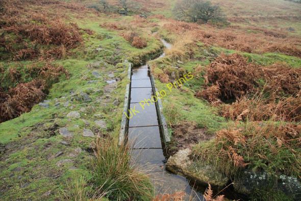 Photo 6"x4" Holne Moor Leat Dartmeet c2010