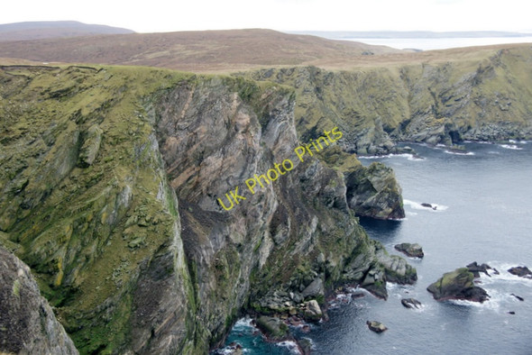 Photo 6"x4" Saito from the Neap, Hermaness Burrafirth c2010