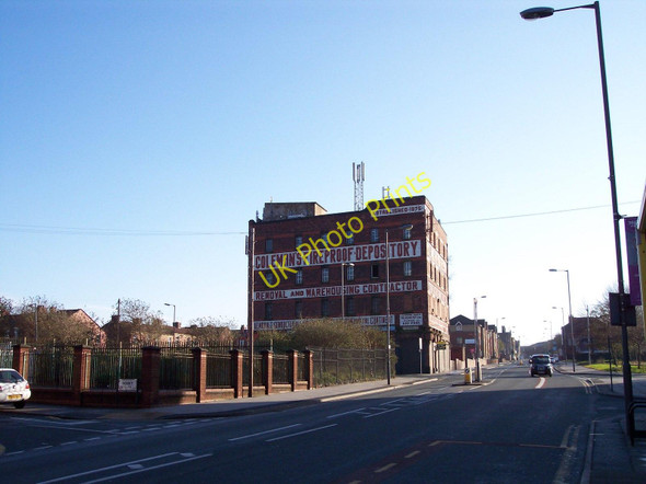 Photo 6"x4" Fireproof depository on Park Road Toxteth Toxteth c2010